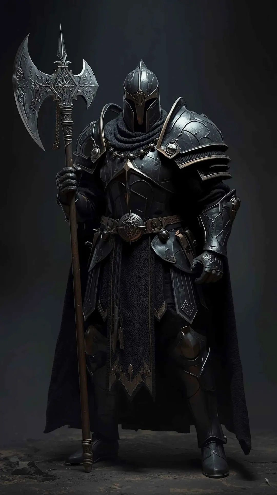 GUNNAR, un soldat de la Garde Noire dans le roman LES FLAMMES DU SERMENT