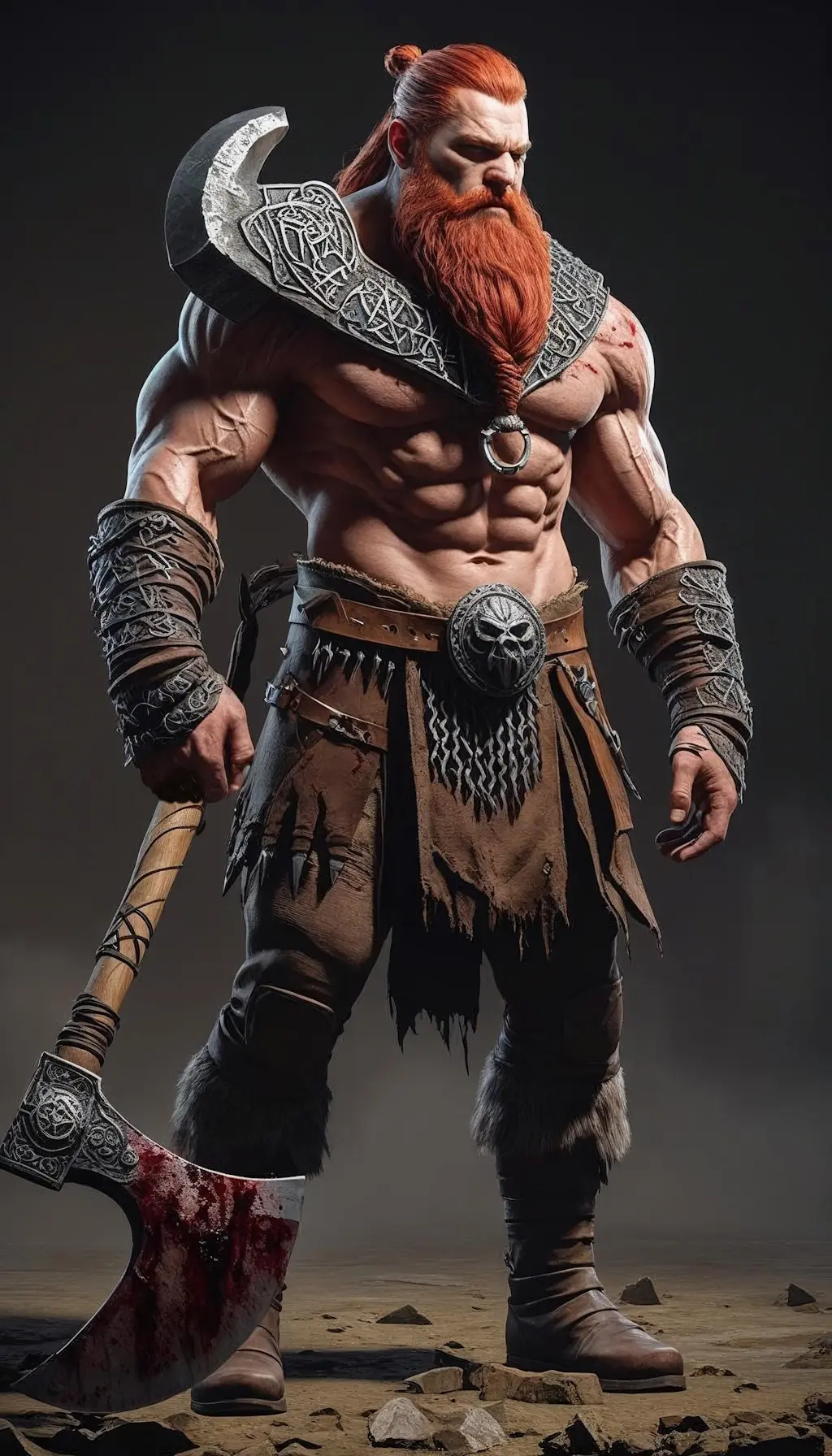 Erik à la hache sanglante, celebre viking dans la nuit du ragnarok