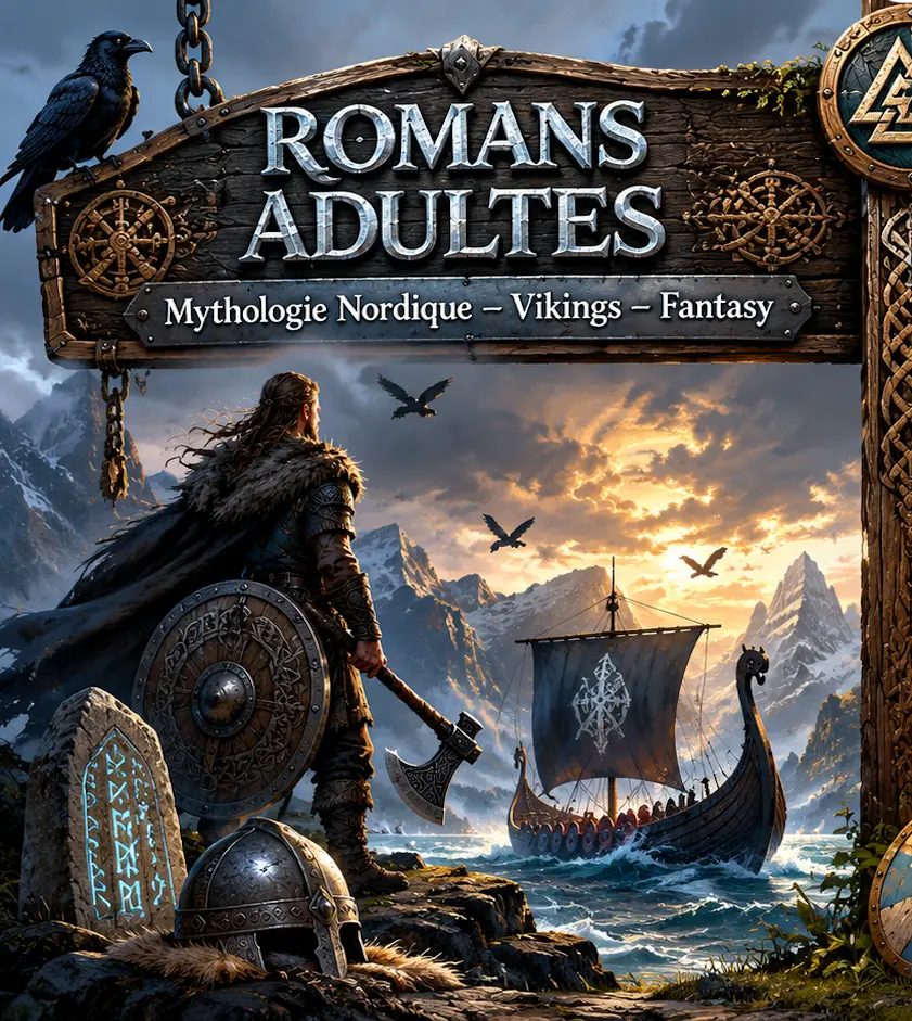 Section romans fantasy adultes de Francis Gilles